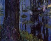 Weeping Willow and Water-Lily Pond
